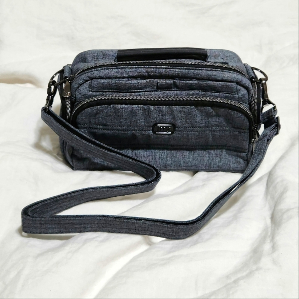 🛍️ WEEKEND SALE ONLY🛍️ Lug Trolley CB Crossbody Bag in Heather Grey